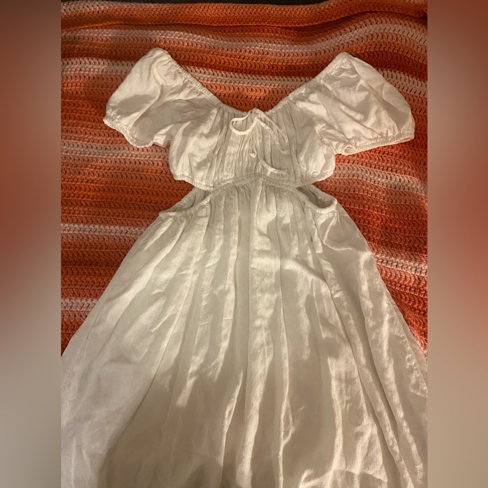 So white sun dress